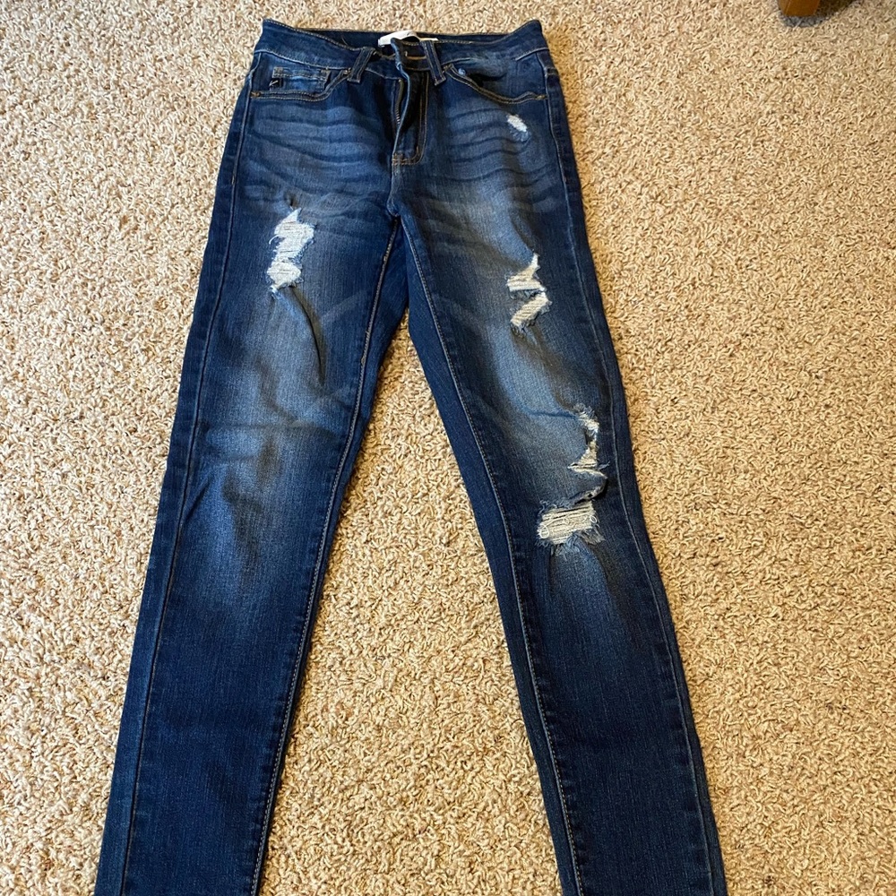 High Waisted Skinny Jeans